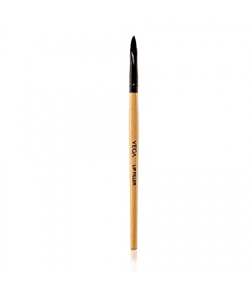 VEGA Lip Filler Makeup Brush with Wooden Handle, (EV-13)